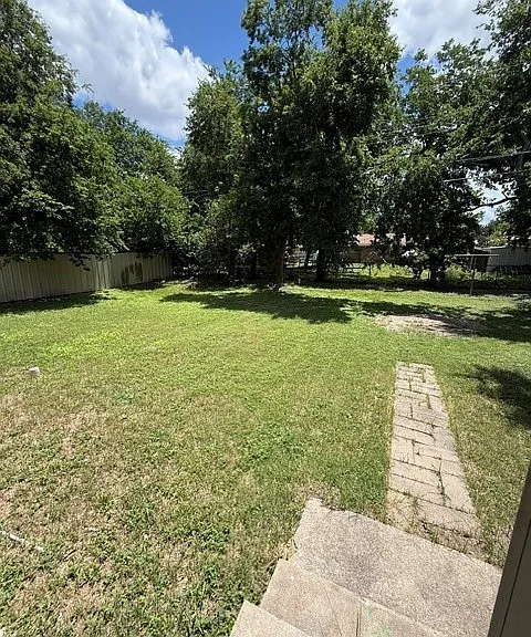 Back Yard From Back Door