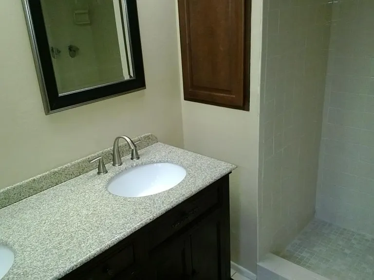 Updated bathrooms