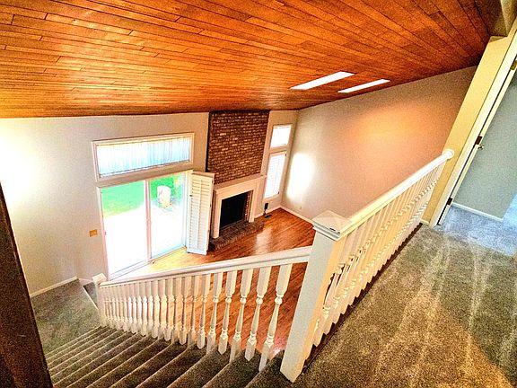 View of hall from upper floor