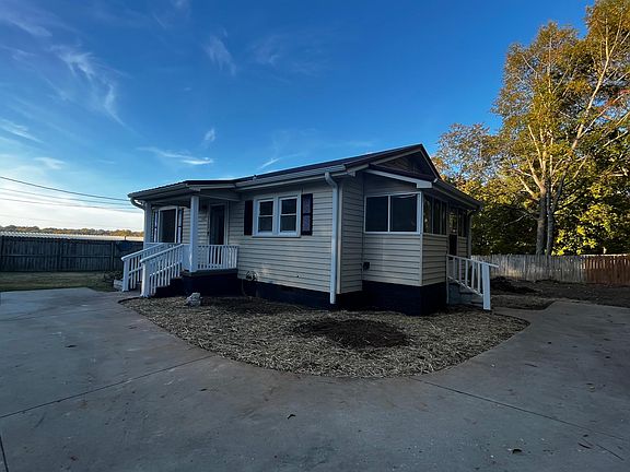 Front and side of house