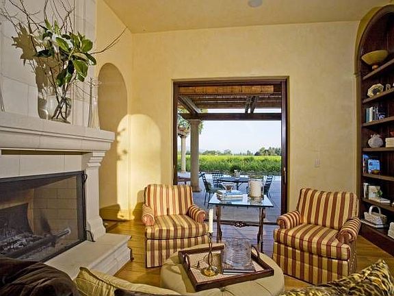 Living Room; Fireplace