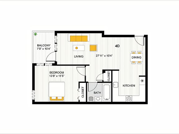 2nd image of 3734 29th St APT 4D