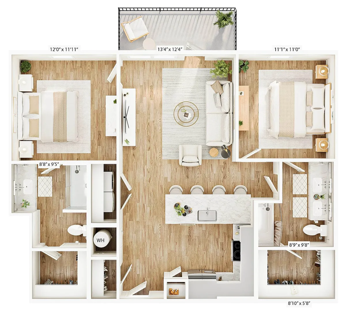 Floor plan B6