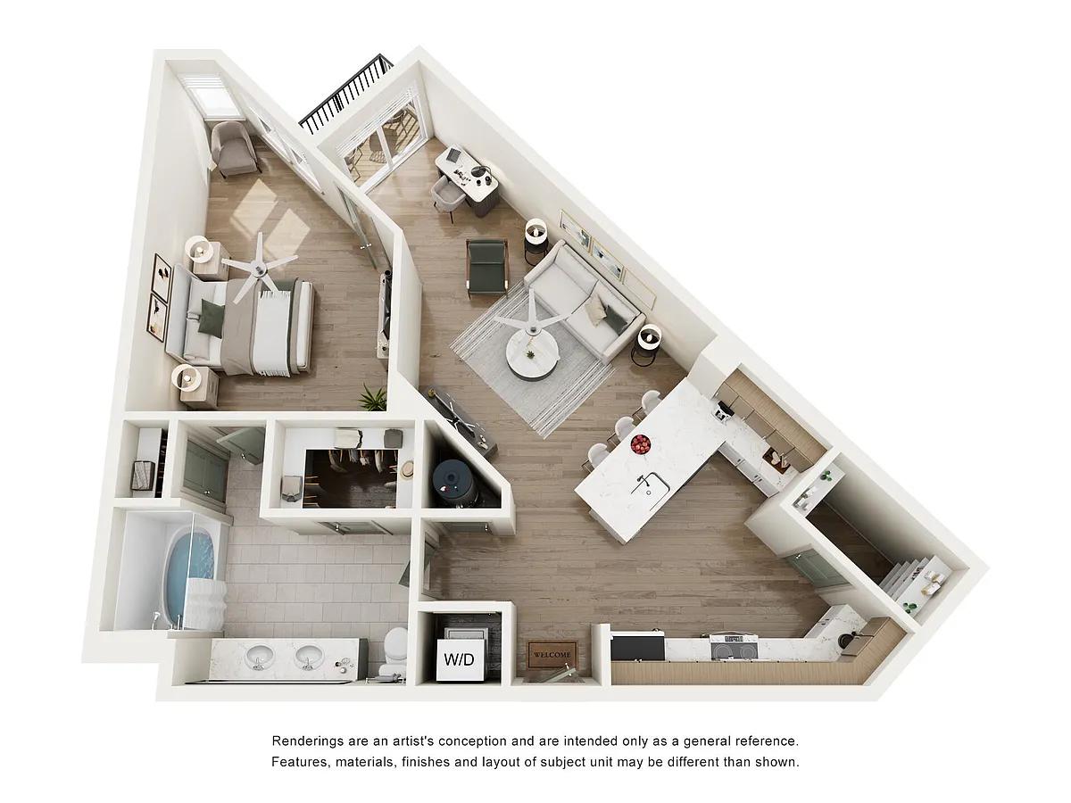 Floor plan Morgan Renovated