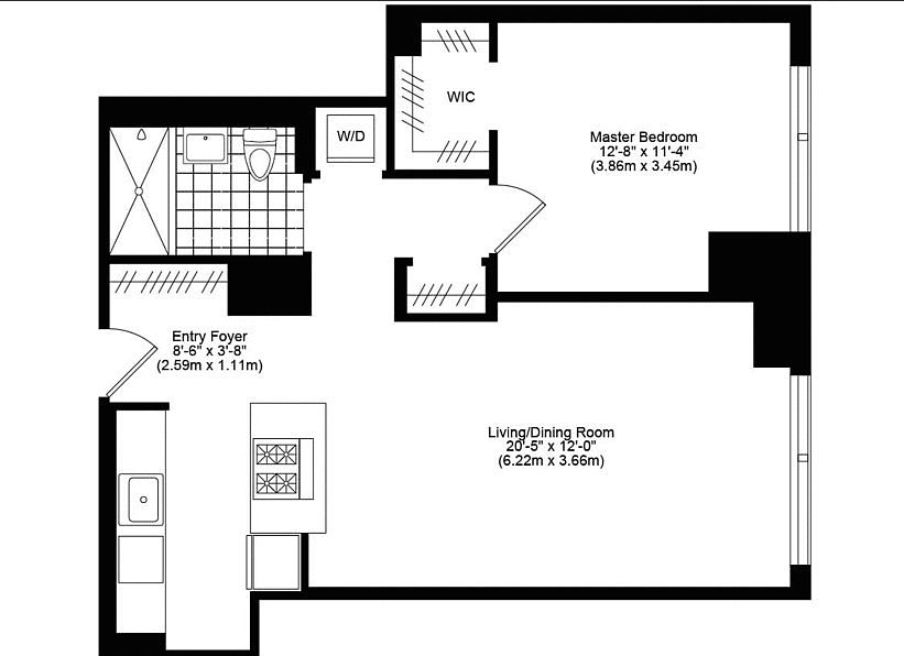 1st image of 400 W 42nd St #57L