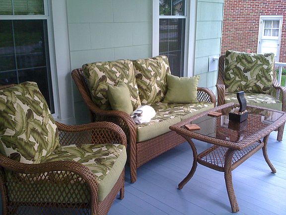 Front Porch Sitting Area