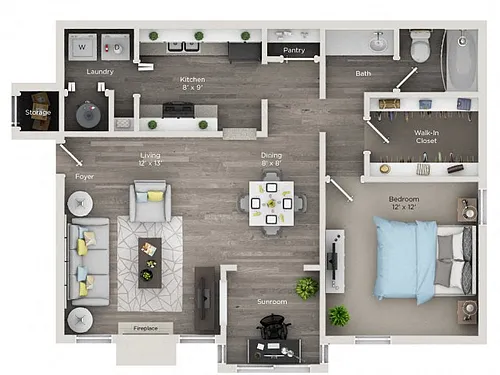 Floor plan Magnolia