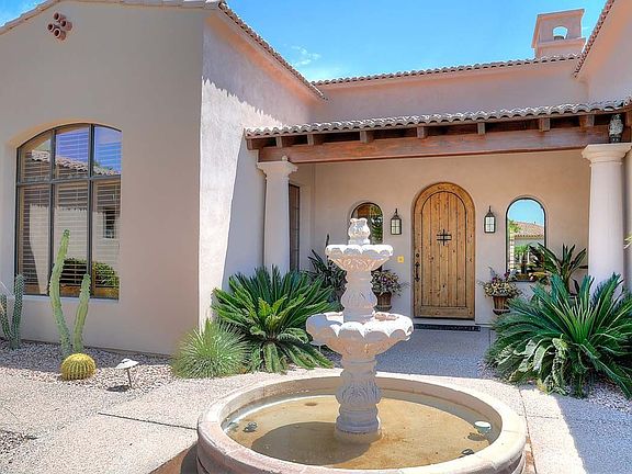 courtyard fountain
