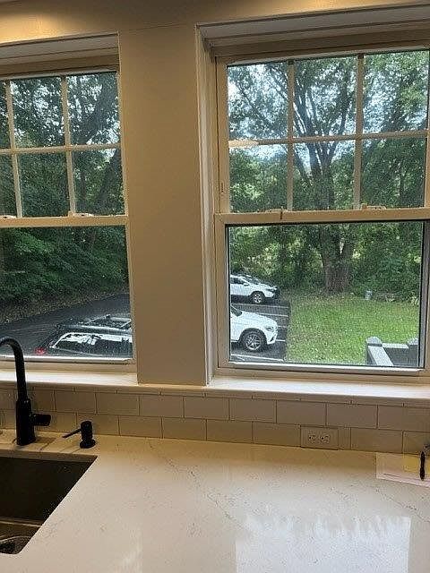 View of Backyard from Kitchen
