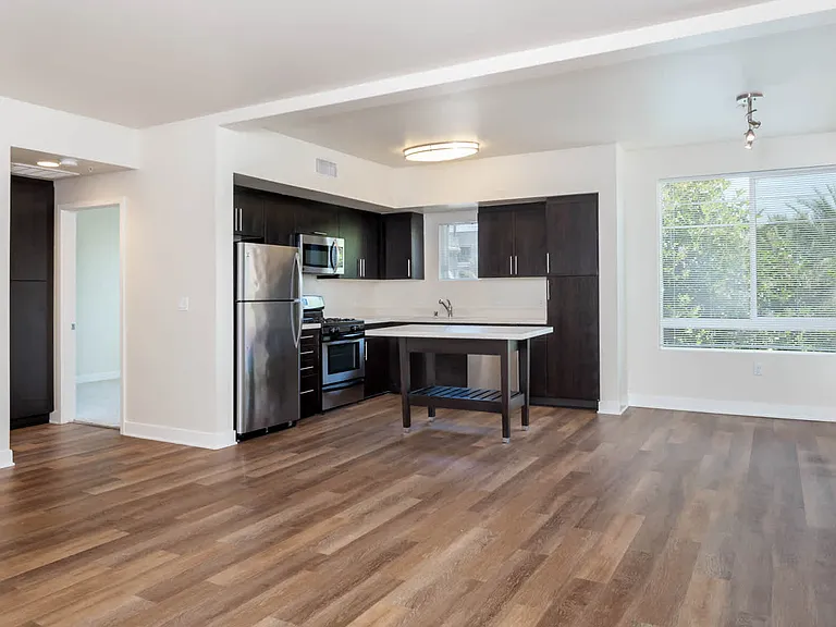 Living Room with Hard Surface Flooring