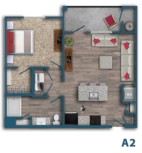 Floor plan A28