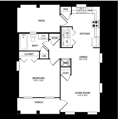 Floor plan Meadow Beauty