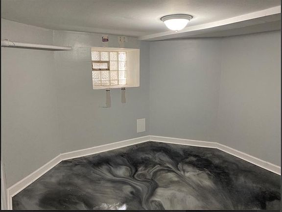 Basement bedroom