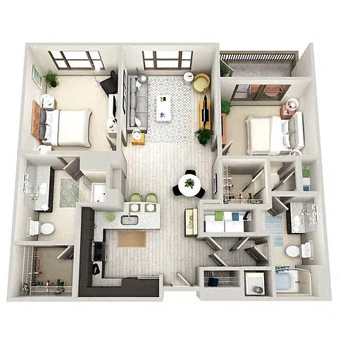 Floor plan B1 HAMPDEN