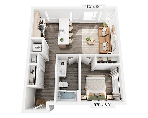 Floor plan Plan A1E2