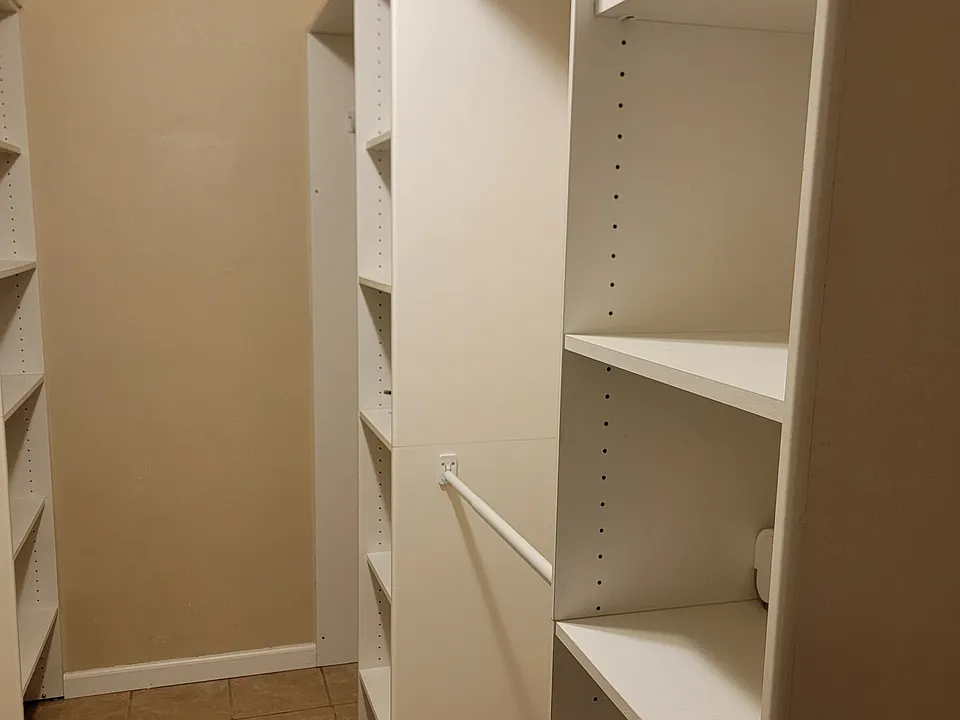 Closet space