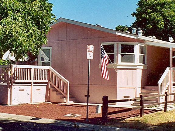 South side of home