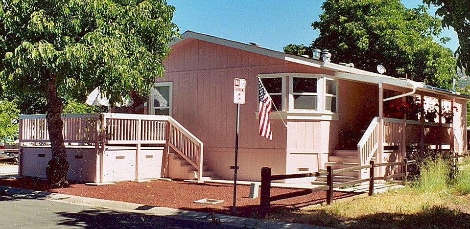 South side of home