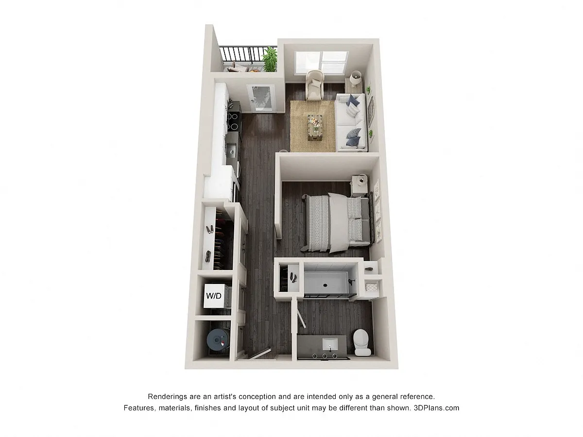 Floor plan S1C