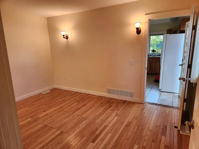 Master bedroom with ensuite bathroom.