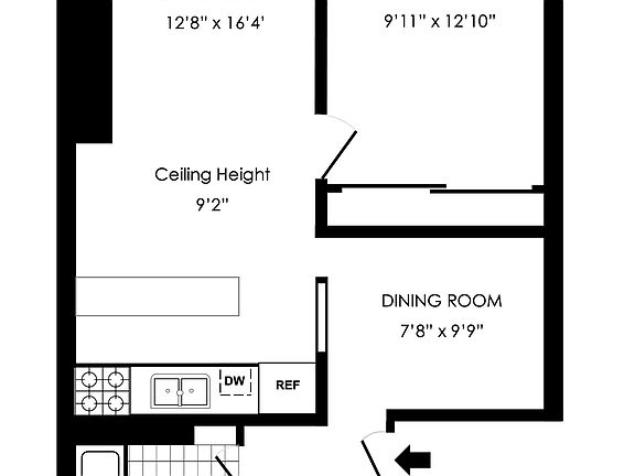 2nd image of 358 W 23rd St APT 3E