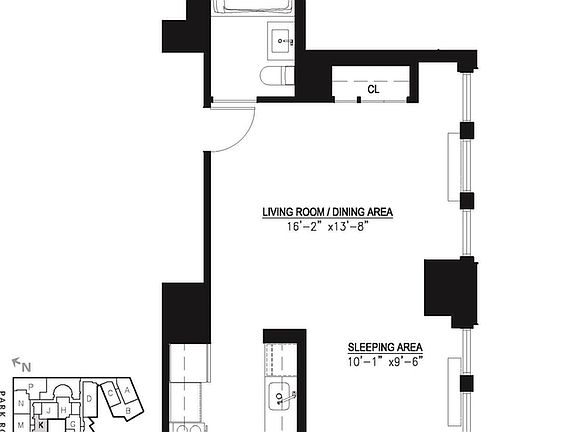 2nd image of 15 Park Row APT 26K