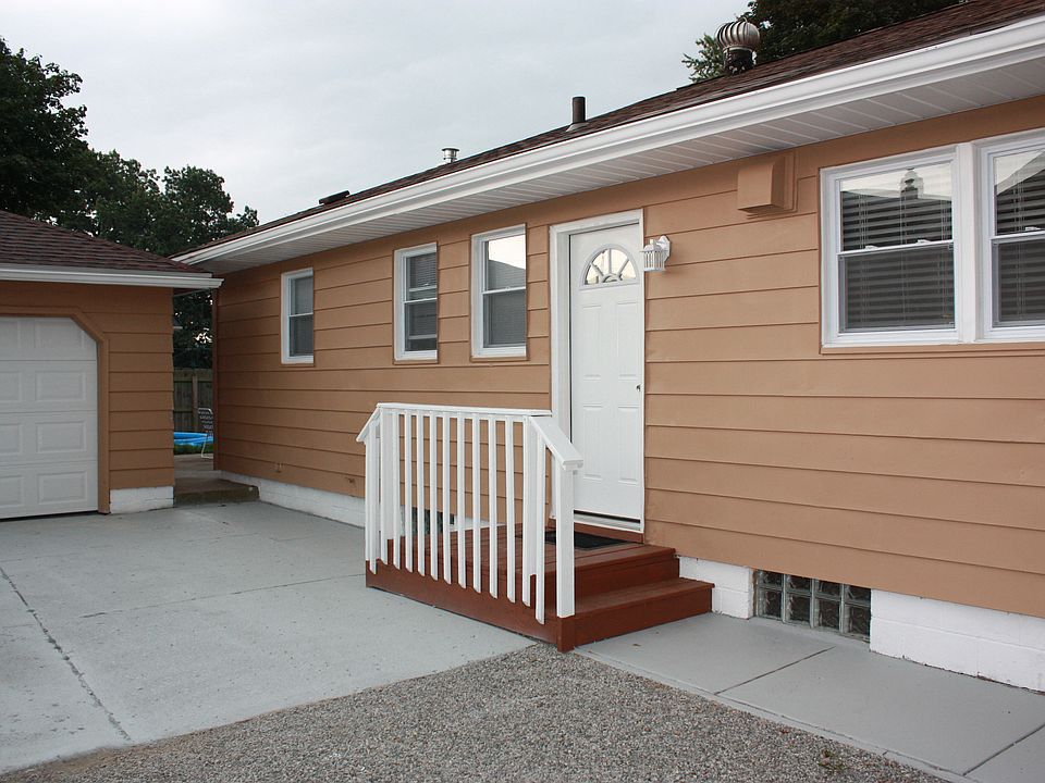 East side of the house 