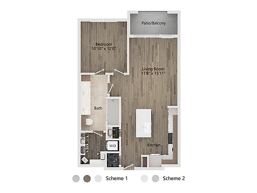 Floor plan A1a