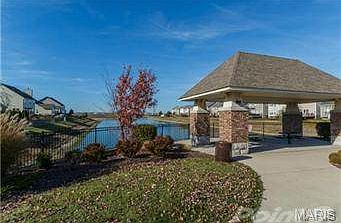 Community Pavillion and Lake