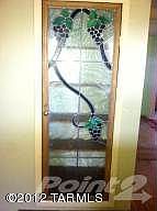 Custom stain glass door