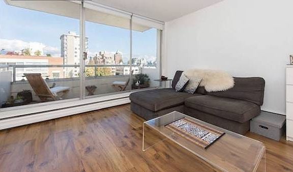 living room with blackout roller blinds