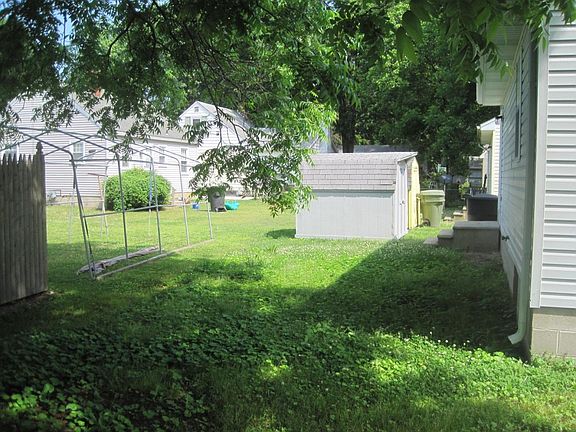 Back Yard with Shed