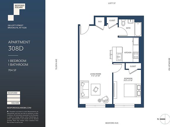 2nd image of 2363 Bedford Ave #308D