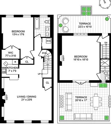2nd image of 57 W 9th St #Penthouse