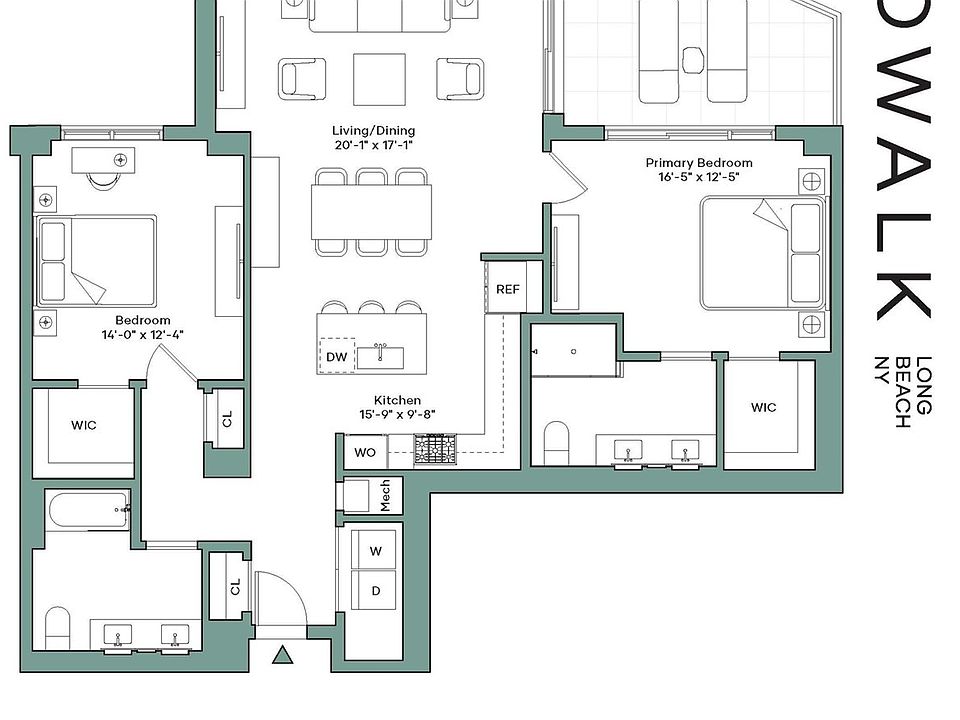 1st image of 140 W Boardwalk #604
