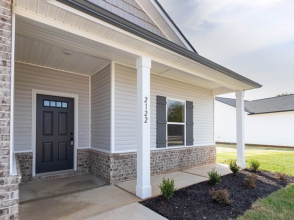 The Longleaf by Nason Homes- Front Porch in Woodland Farm