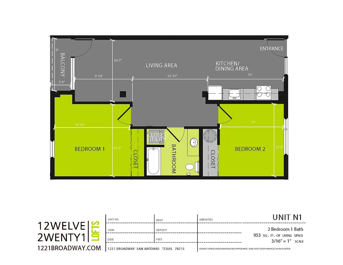 Floor plan N1