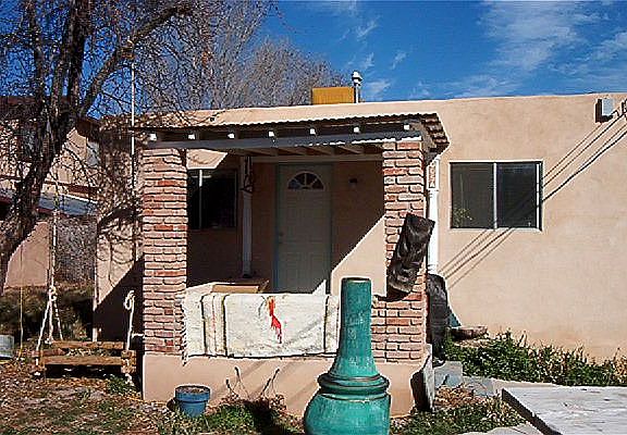 Covered Entrance to Unit A