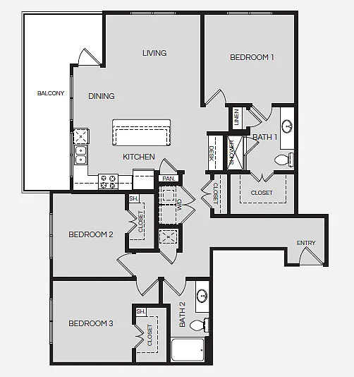 Floor plan C1