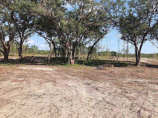 front of property