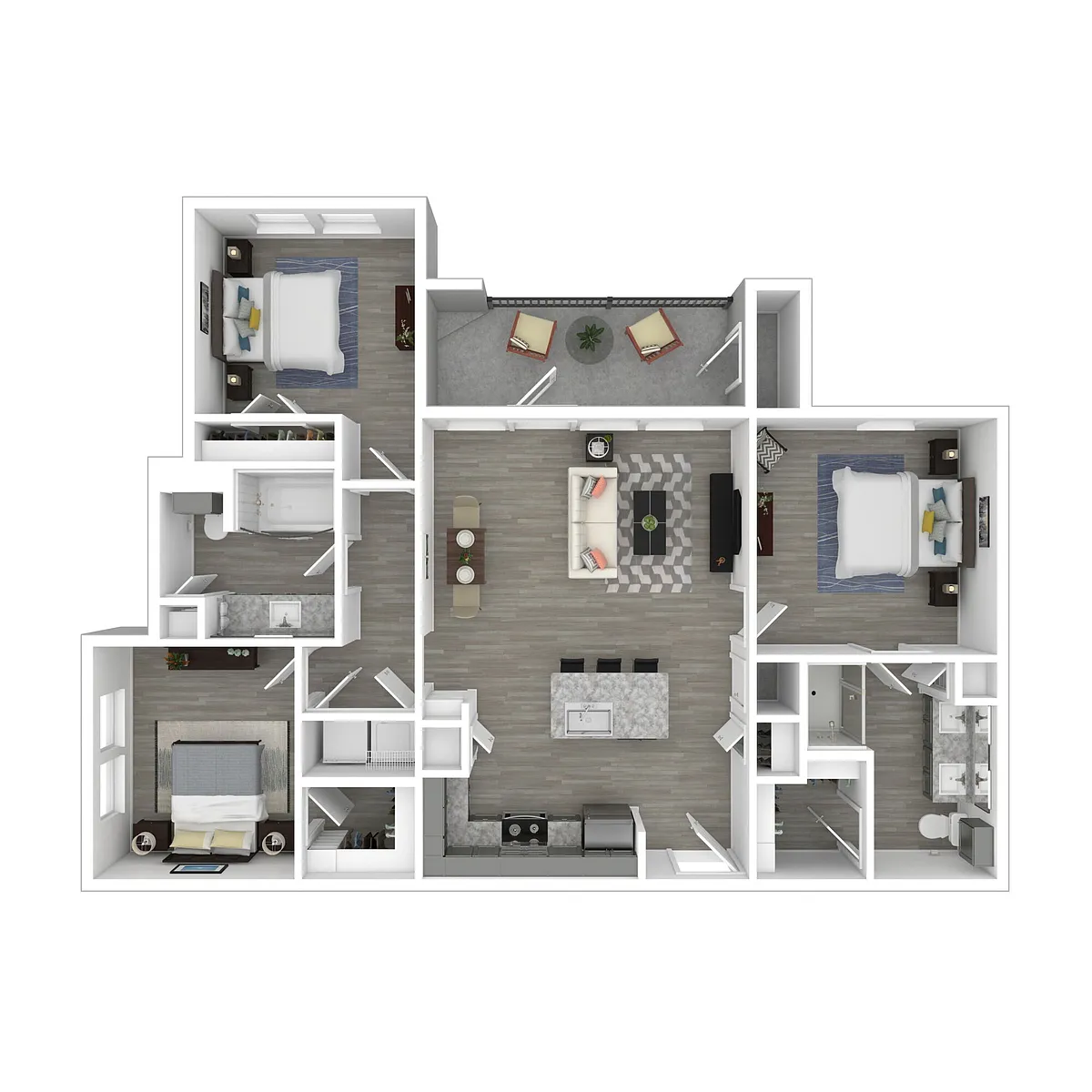 Floor plan C1