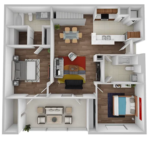 Floor plan B - Cumberland