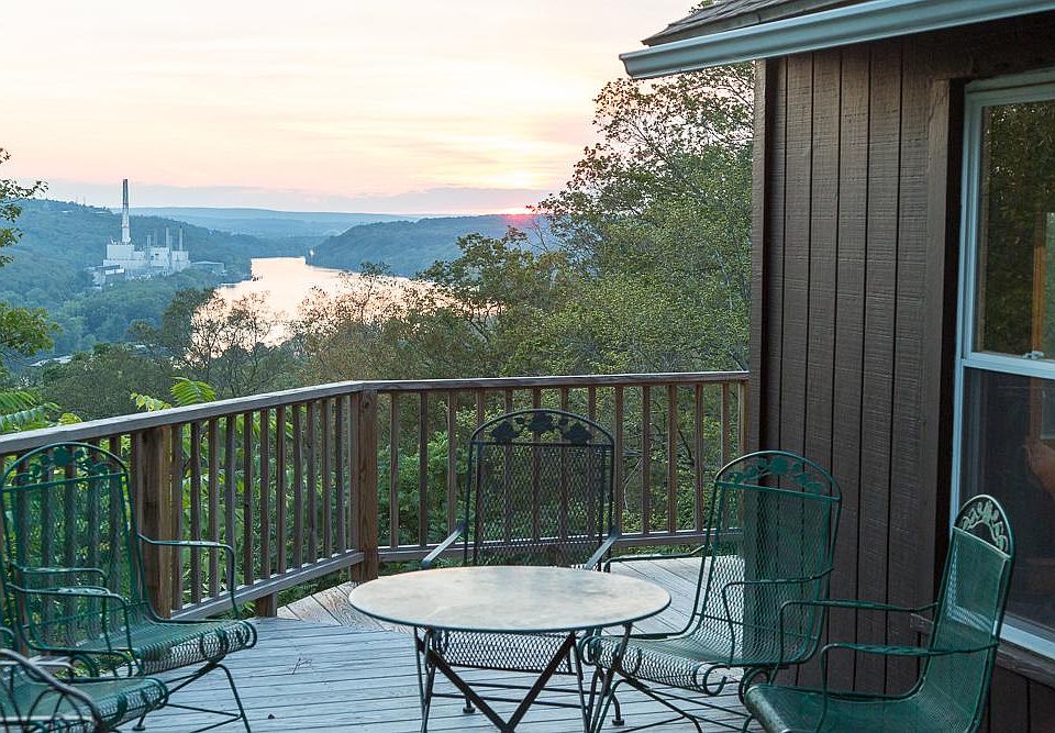 view from deck