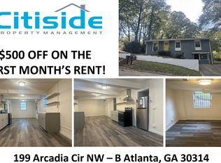 199 Arcadia Cir NW #B, Atlanta, GA 30314