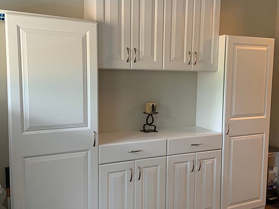 cabinets in laundry room
