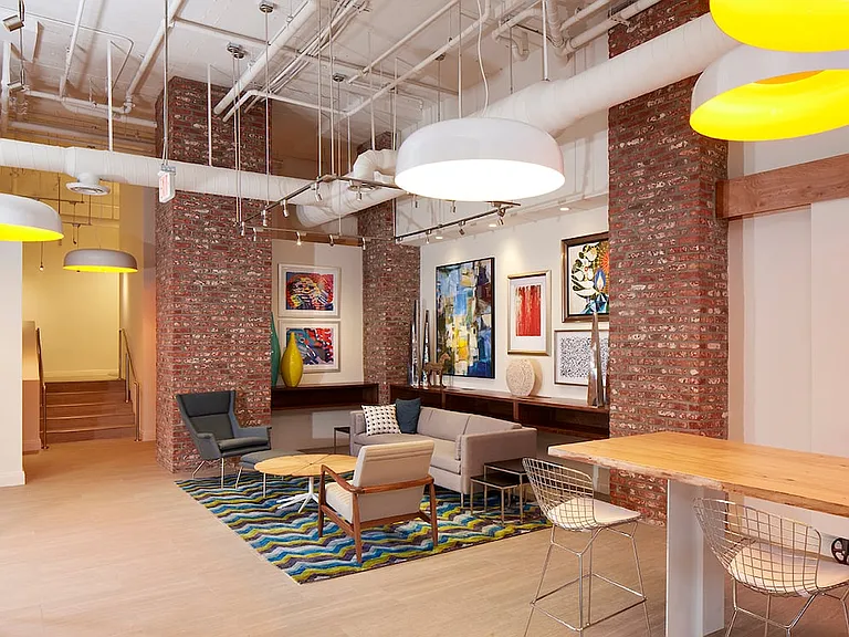 Loft Building lobby