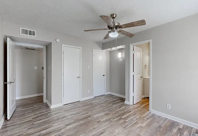 Comfortable bedrooms with ample space