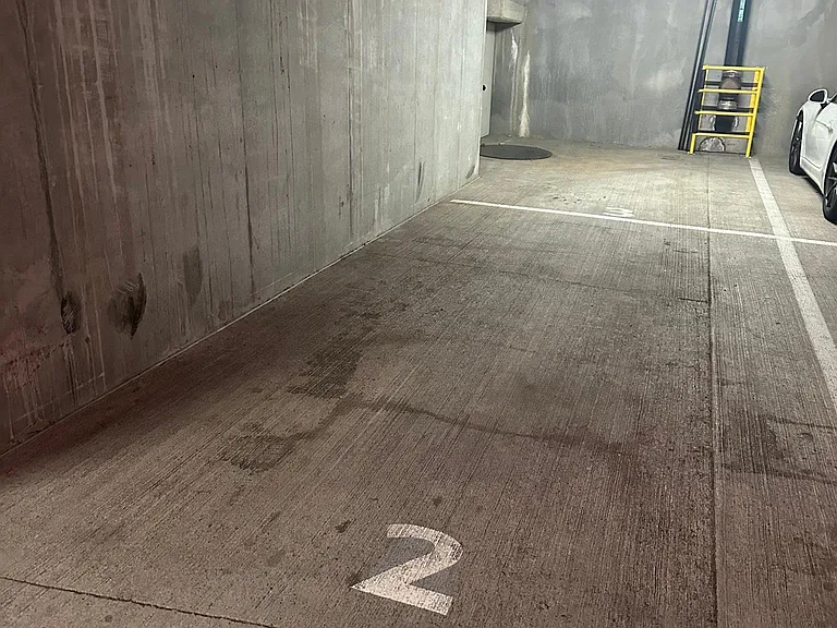 Double deep two car Parking Spaces