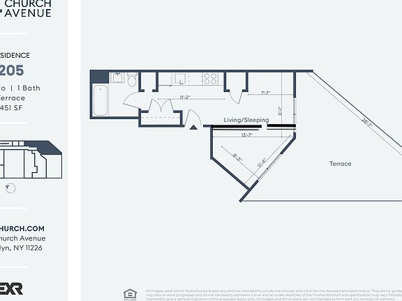 2nd image of 1634 Church Ave #2N