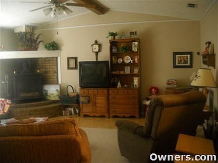 Family room w/woodburning stove